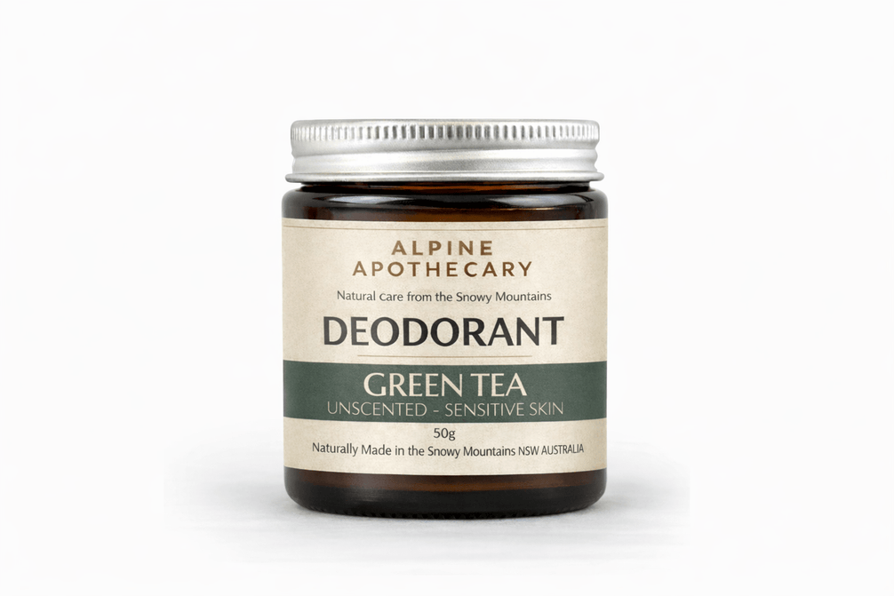 Alpine Green Tea Natural Deodorant Cream - Alpine Apothecary