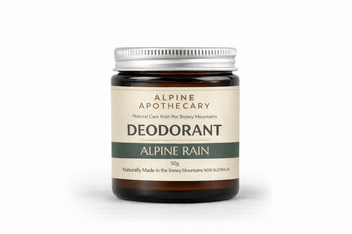 Alpine Rain Natural Deodorant Cream - Alpine Apothecary