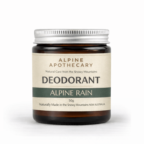 Alpine Rain Natural Deodorant Cream - Alpine Apothecary