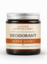 Alpine Sunset Natural Deodorant Cream - Alpine Apothecary