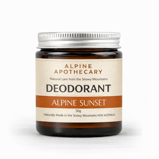 Alpine Sunset Natural Deodorant Cream - Alpine Apothecary
