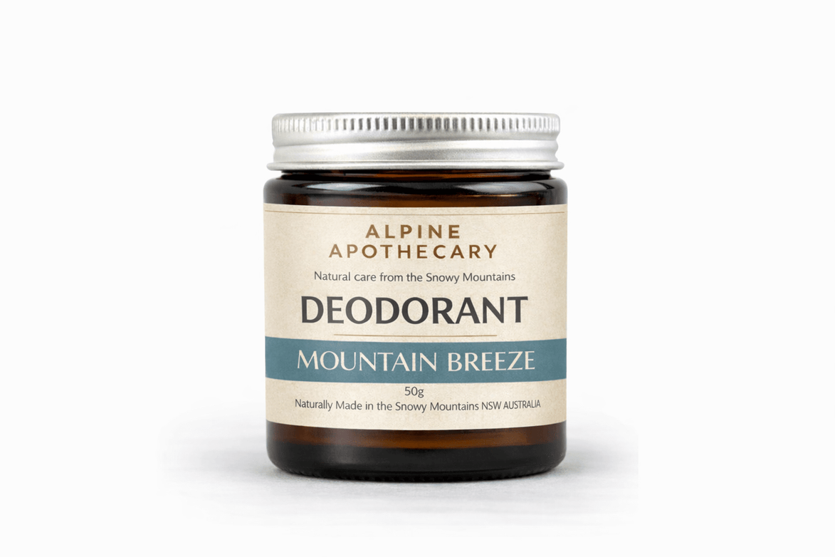 Mountain Breeze Natural Deodorant Cream - Alpine Apothecary