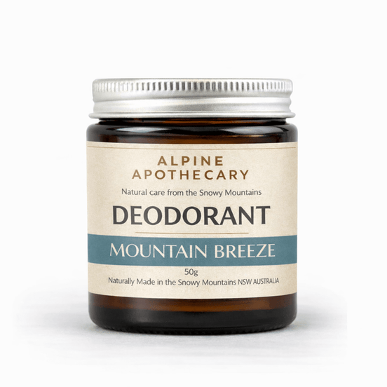 Mountain Breeze Natural Deodorant Cream - Alpine Apothecary