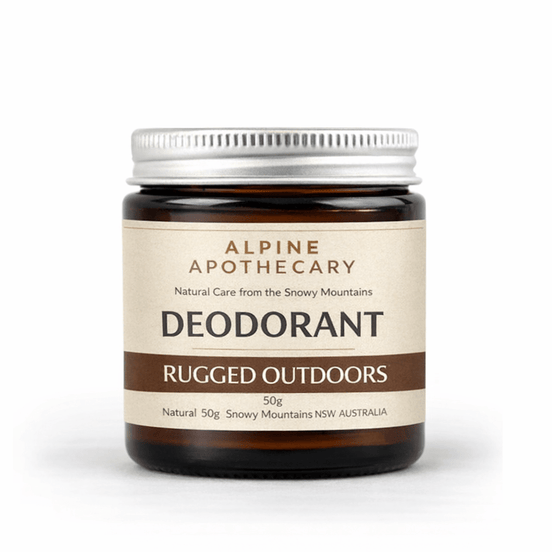 Rugged Outdoors Natural Deodorant Cream - Alpine Apothecary