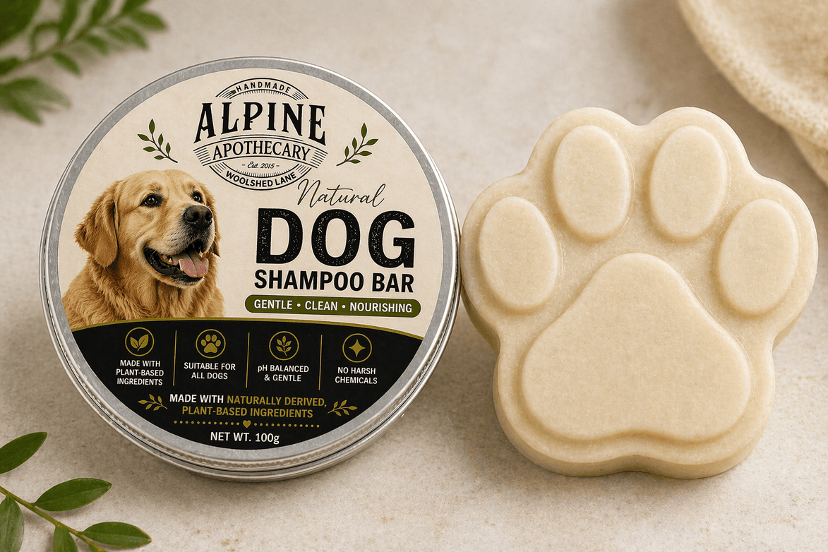 Natural Dog Shampoo Bar - Alpine Apothecary
