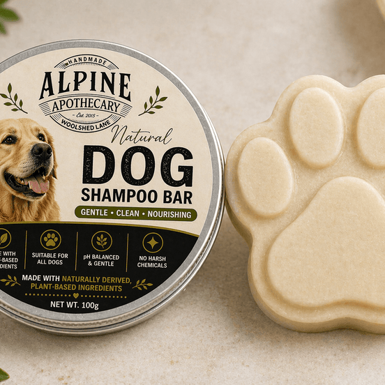 Natural Dog Shampoo Bar - Alpine Apothecary