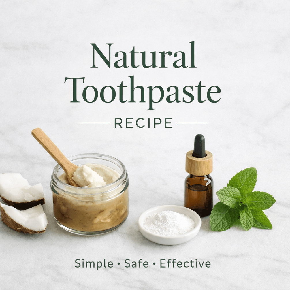 Natural Toothpaste Recipe - Alpine Apothecary