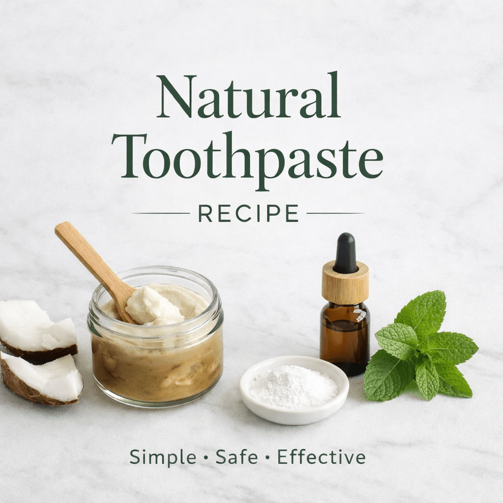 Natural Toothpaste Recipe - Alpine Apothecary