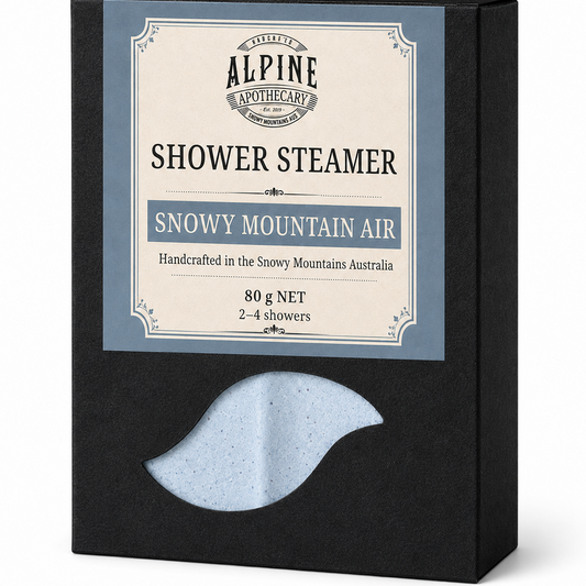 Snowy Mountain Air Shower Steamers by Alpine Apothecary
