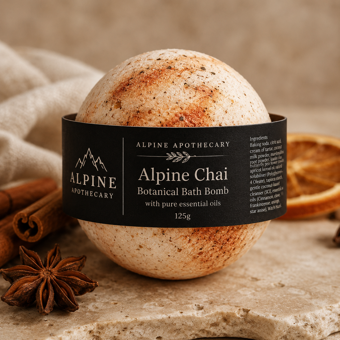 Alpine Chai Bath Bomb