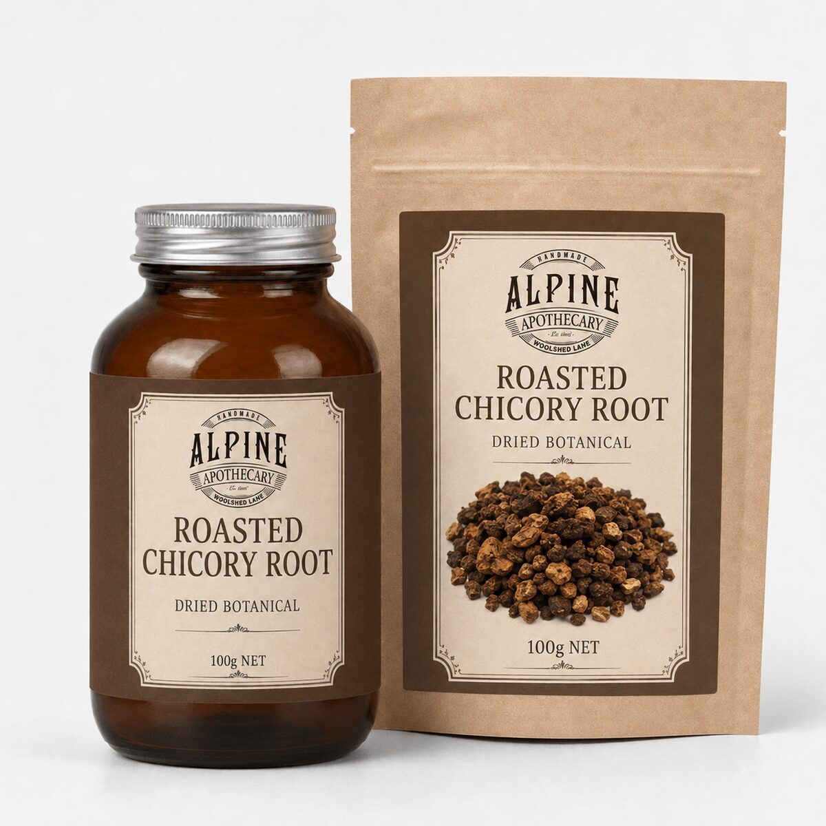 Roasted Chicory Root - Alpine Apothecary