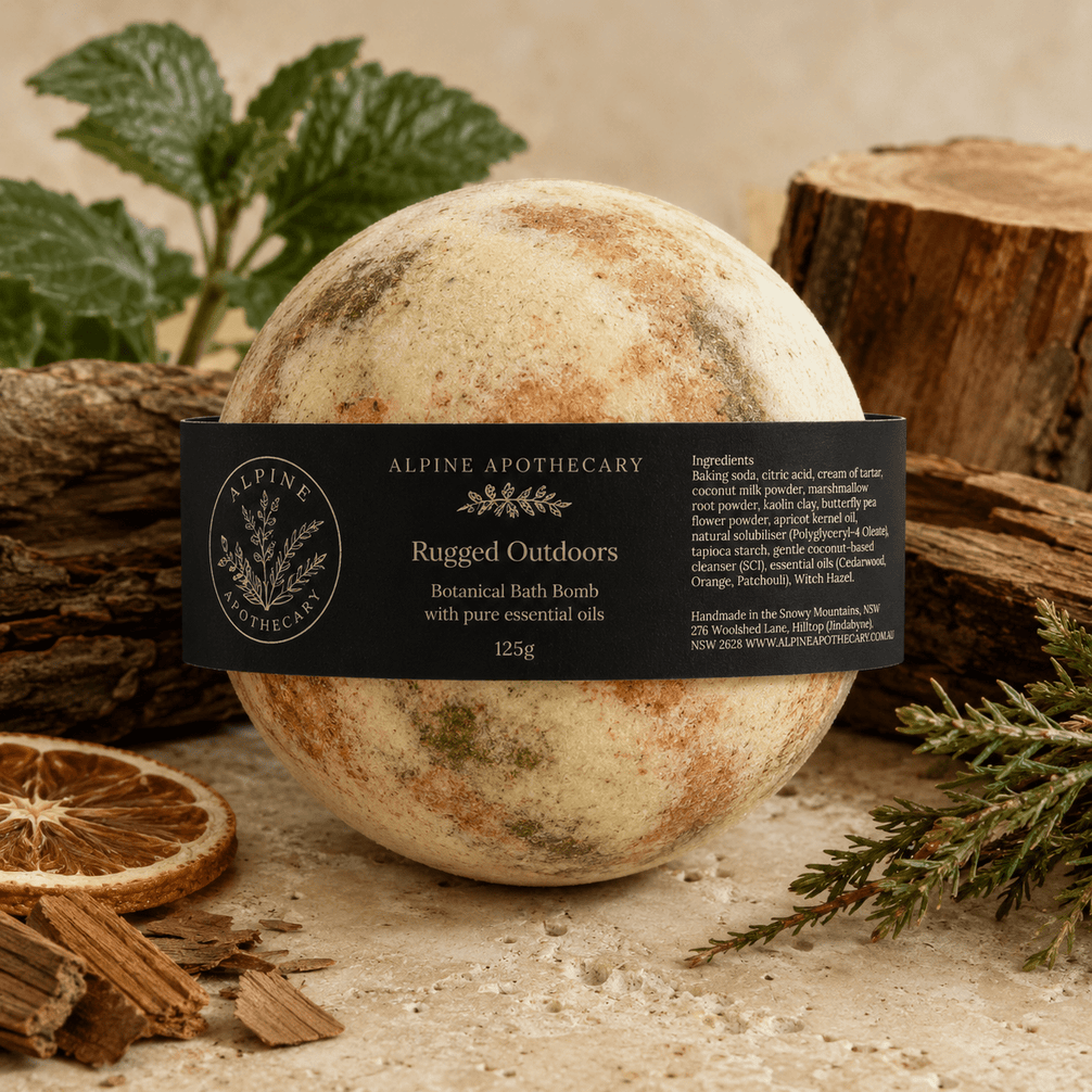 Rugged Outdoors Bath Bomb - Alpine Apothecary