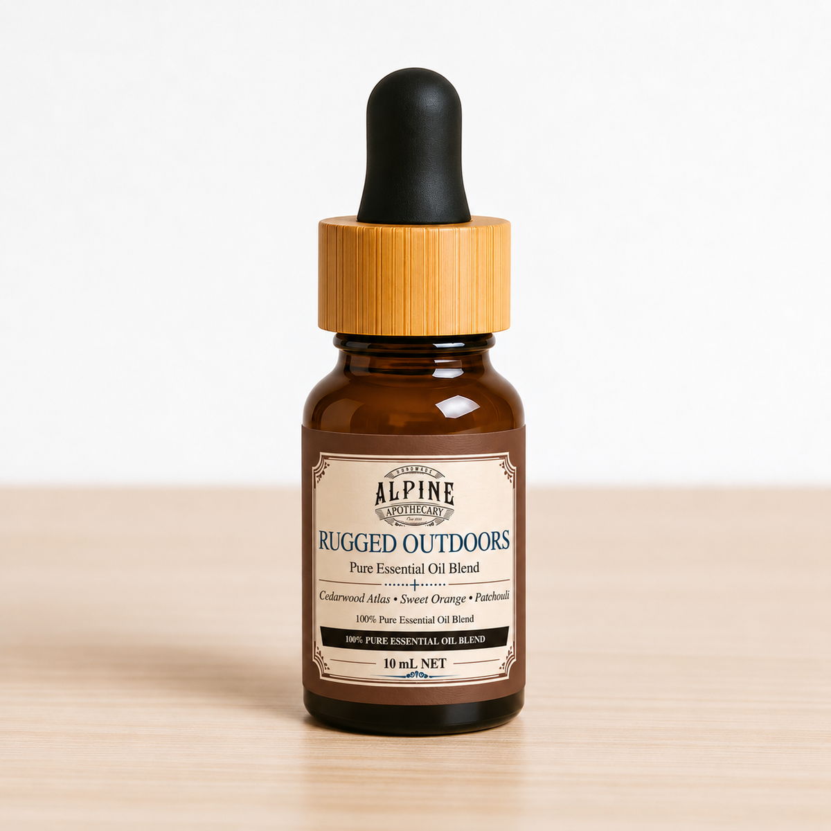 Alpine Apothecary rugged outdoors 10 mL bottle