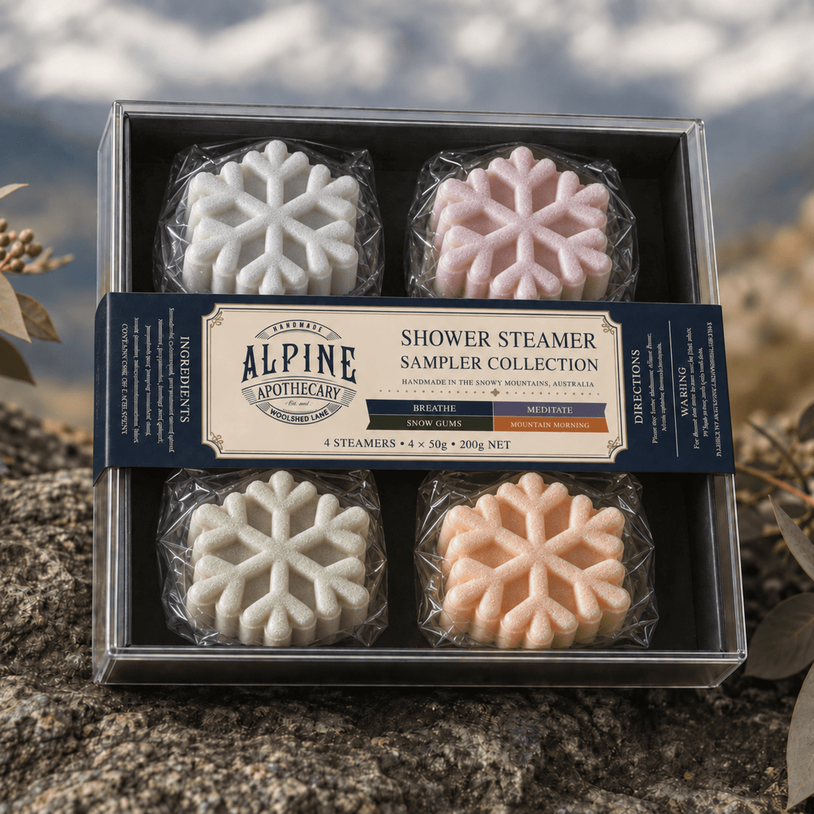 Shower Steamer Sampler Collection - Alpine Apothecary