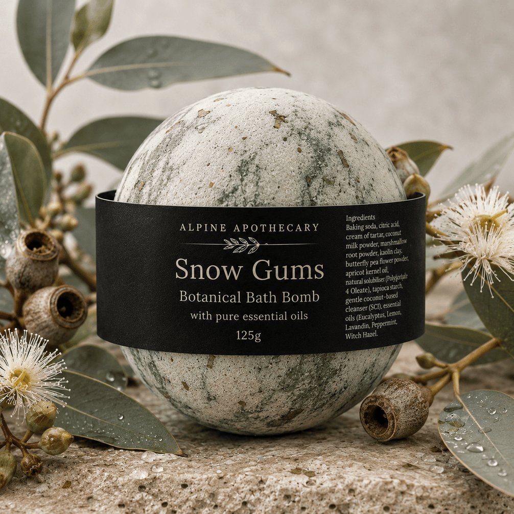 Snow Gums Bath Bomb - Alpine Apothecary