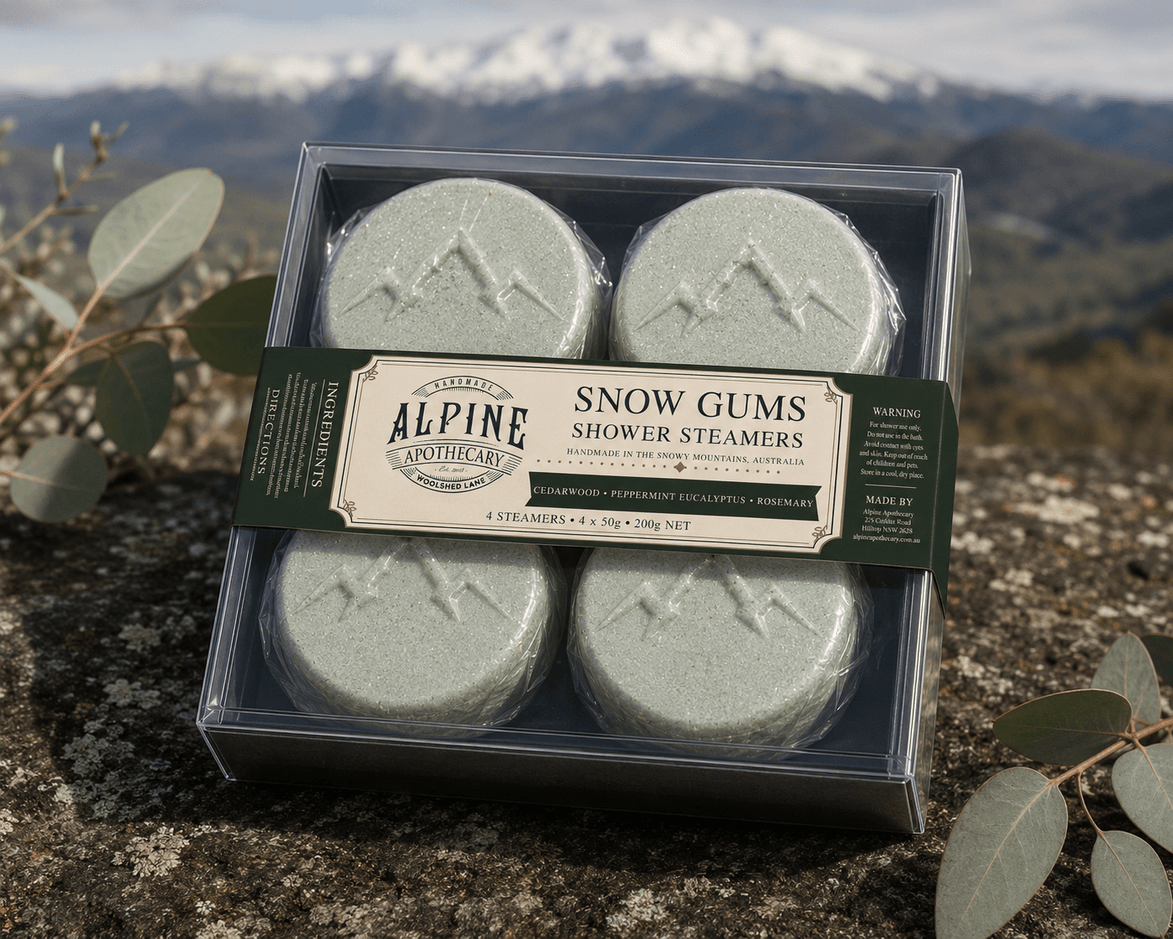 Snow Gums Shower Steamers - Alpine Apothecary