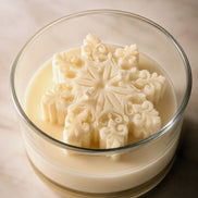 Snowflake Coconut Wax Candle - Alpine Apothecary