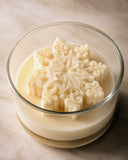 Snowflake Coconut Wax Candle - Alpine Apothecary