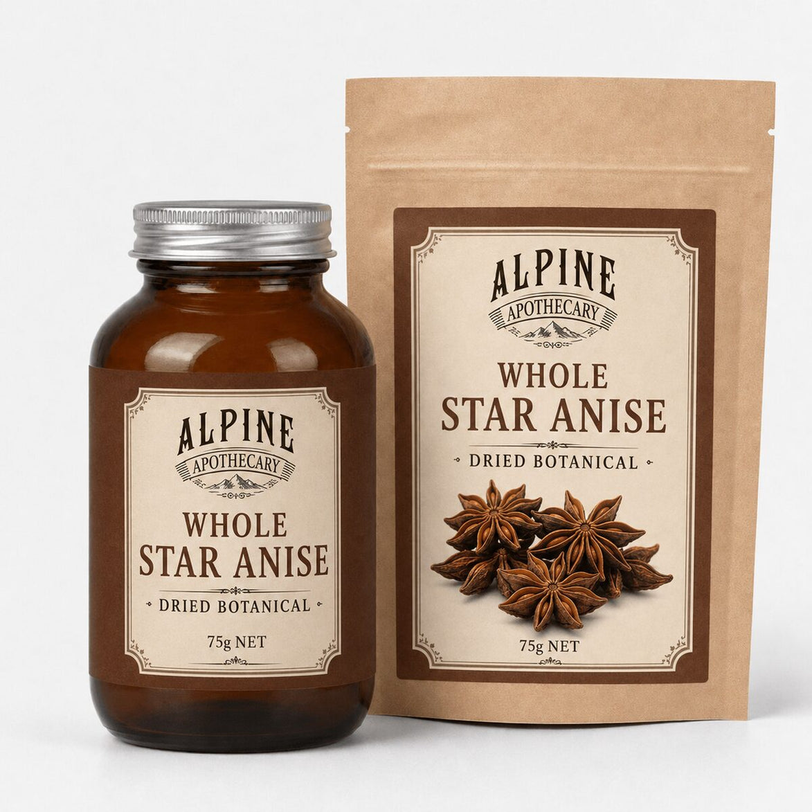 Whole Star Anise - Alpine Apothecary
