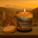 Wild Embrace Amber Jar Candle - Instinks