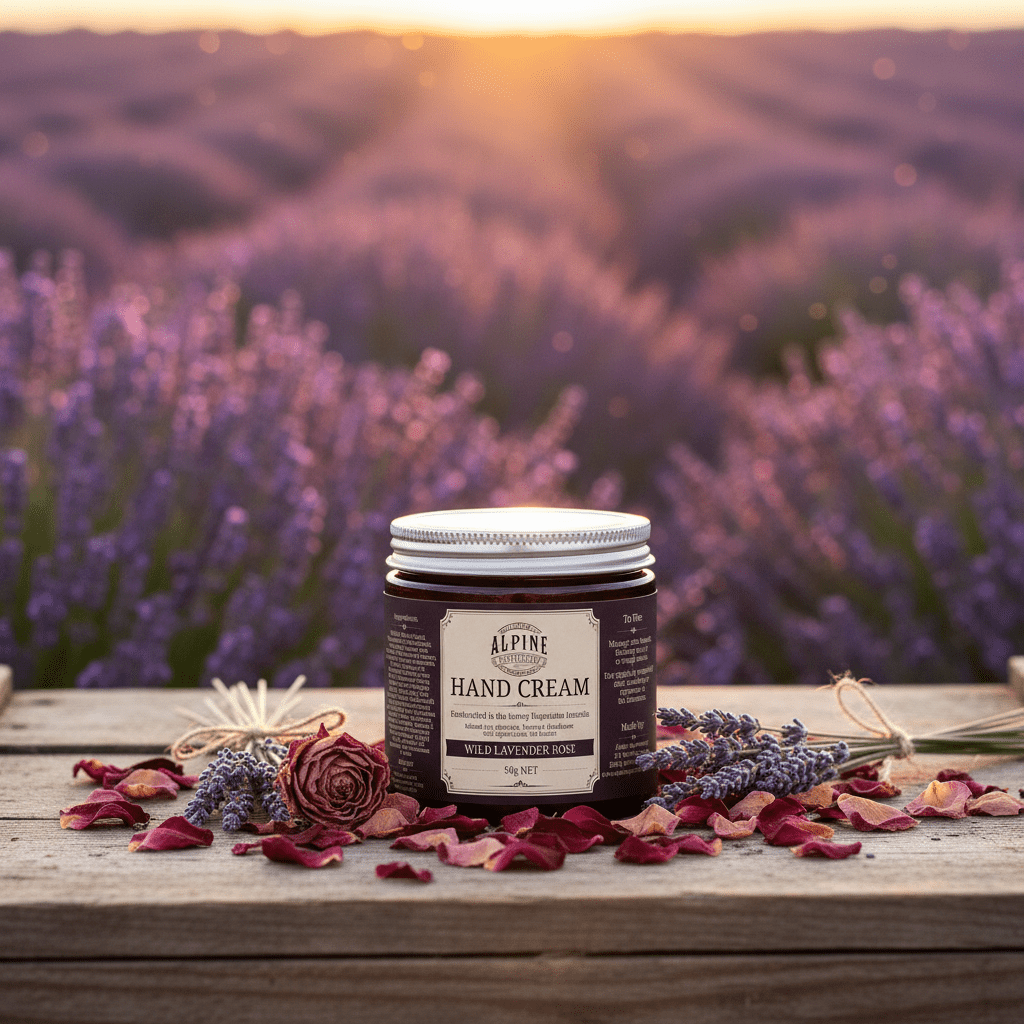 Wild Lavender Rose Hand Cream - Alpine Apothecary