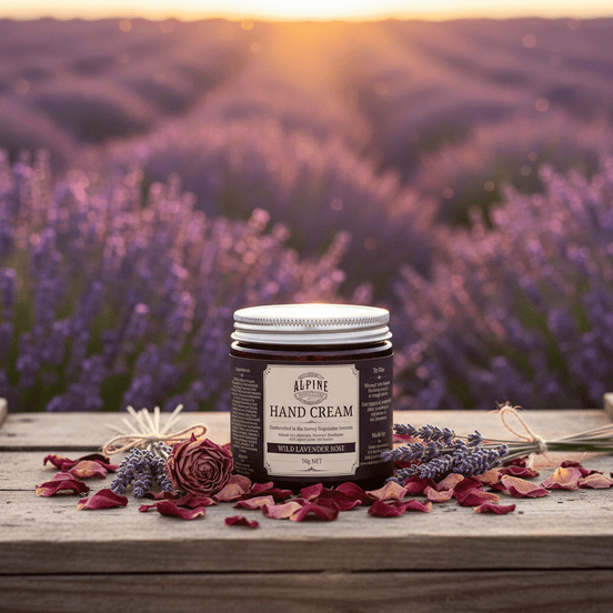 Wild Lavender Rose Hand Cream - Alpine Apothecary