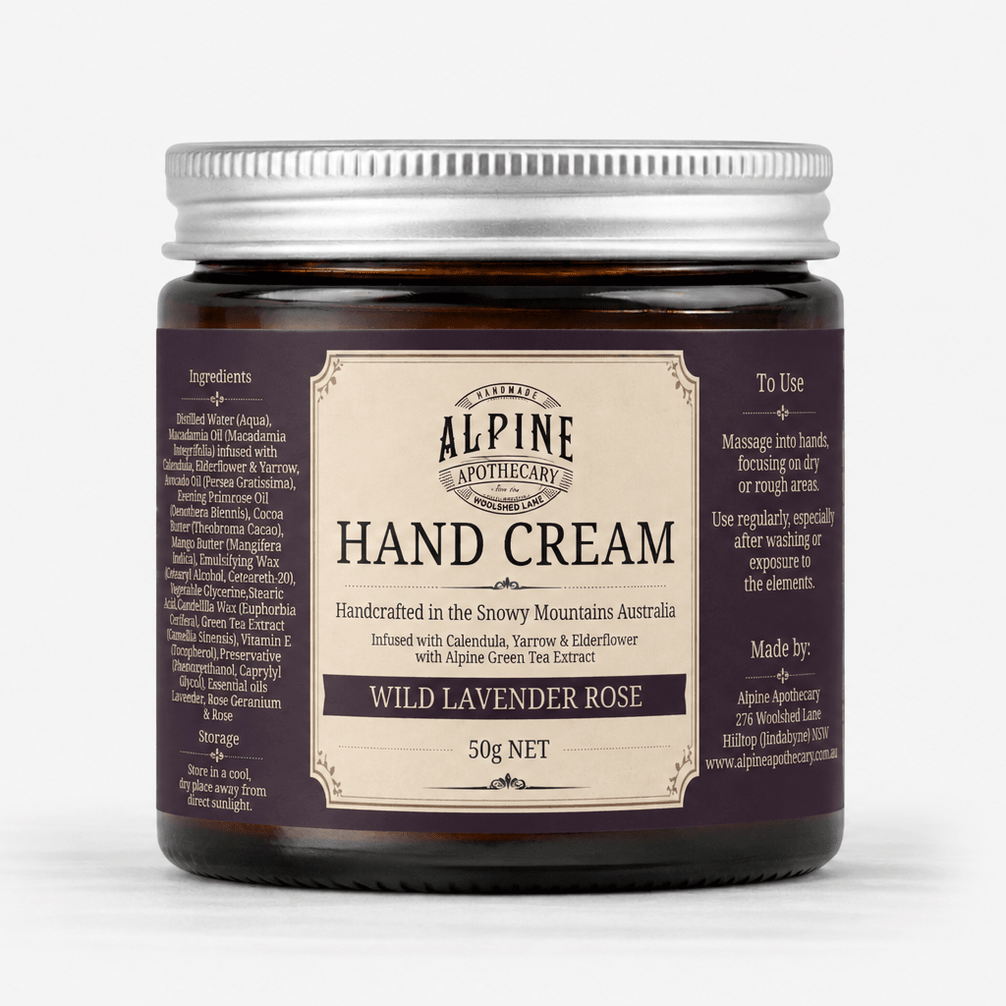 Wild Lavender Rose Hand Cream - Alpine Apothecary
