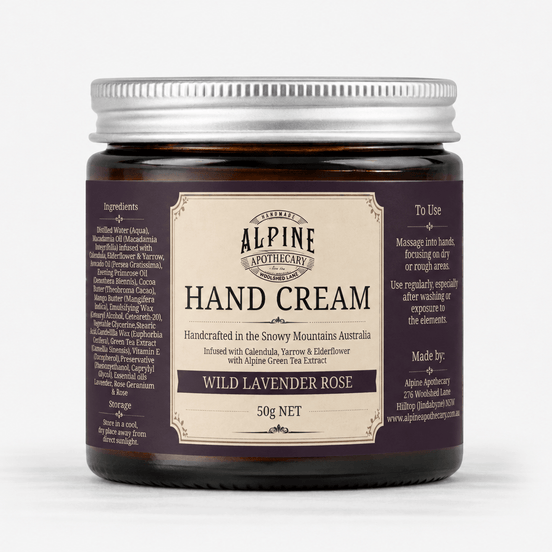 Wild Lavender Rose Hand Cream - Alpine Apothecary