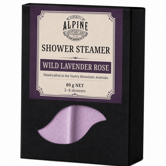 Wild Lavender Rose Shower Steamers - Alpine Apothecary