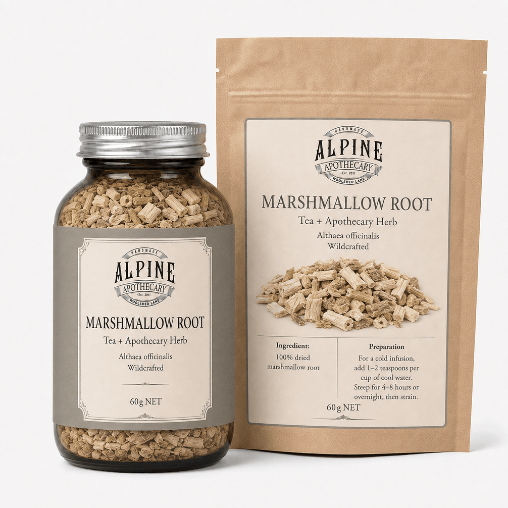 Wildcrafted Marshmallow Root - Alpine Apothecary
