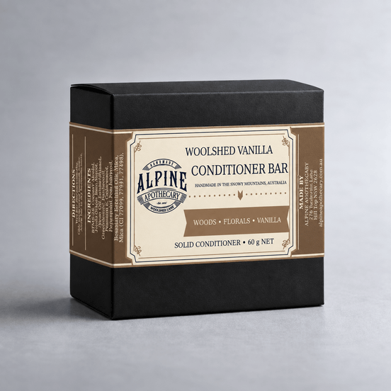 Woolshed Vanilla Conditioner Bar - Alpine Apothecary