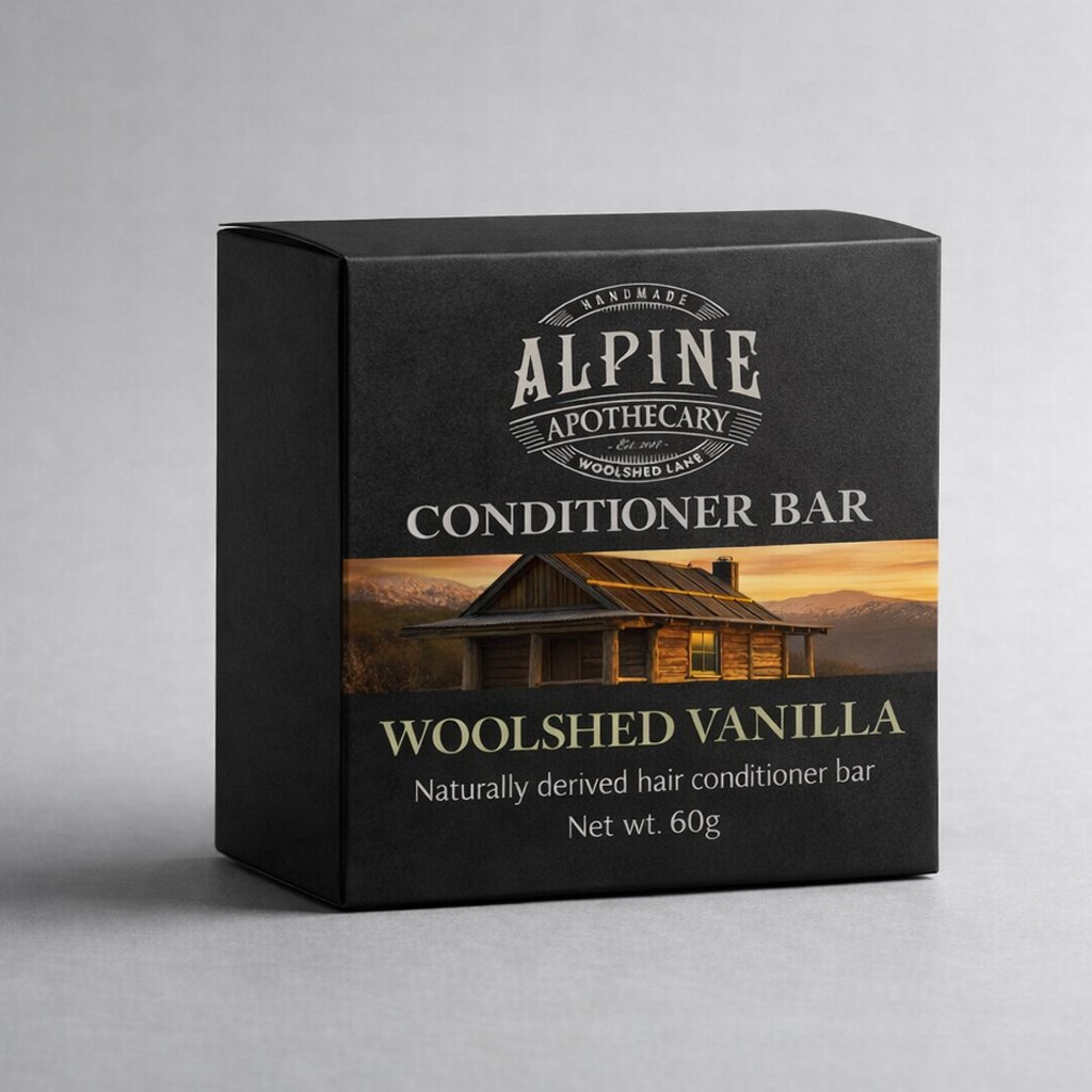 Woolshed Vanilla Conditioner Bar - Alpine Apothecary