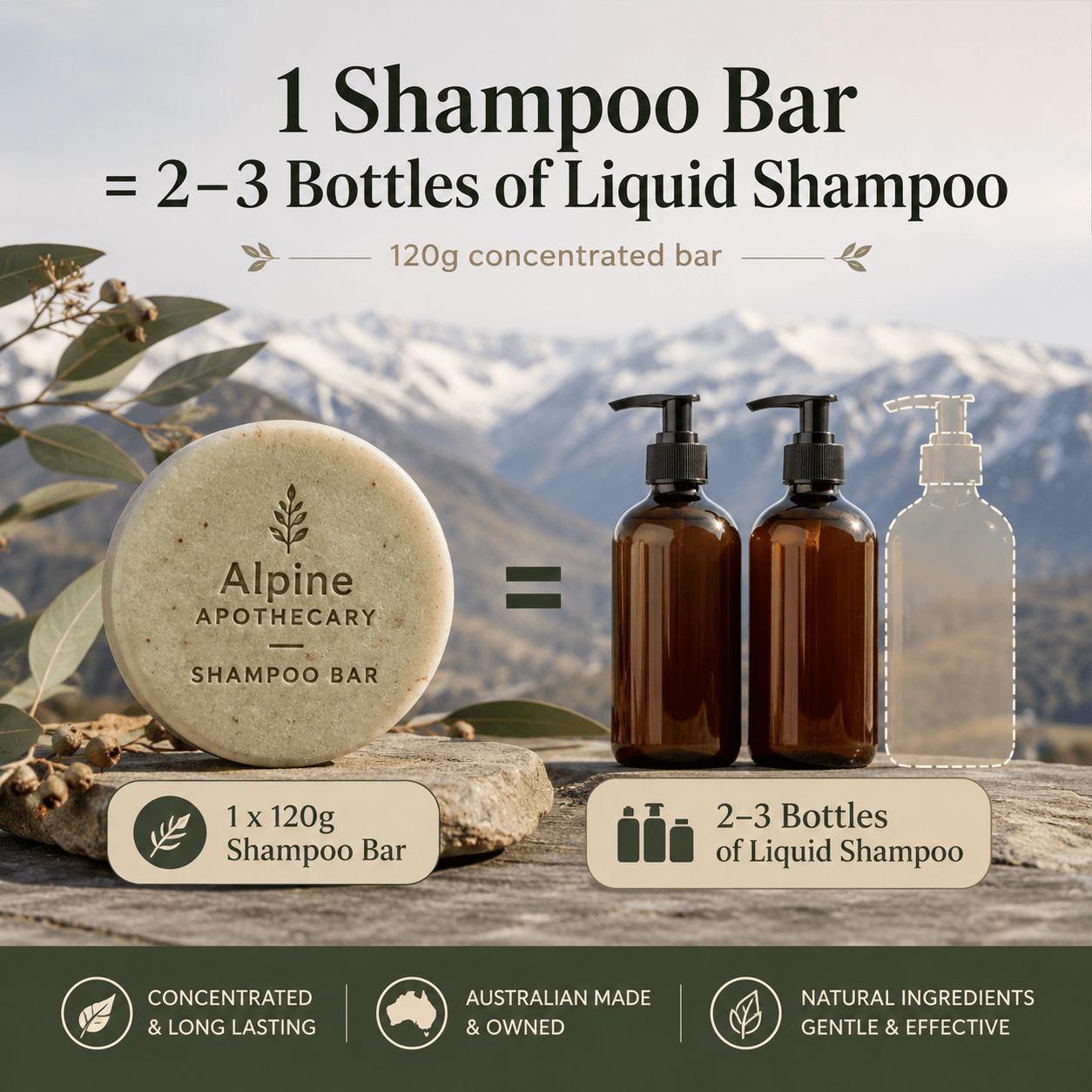 Woolshed Vanilla Shampoo Bar - Instinks