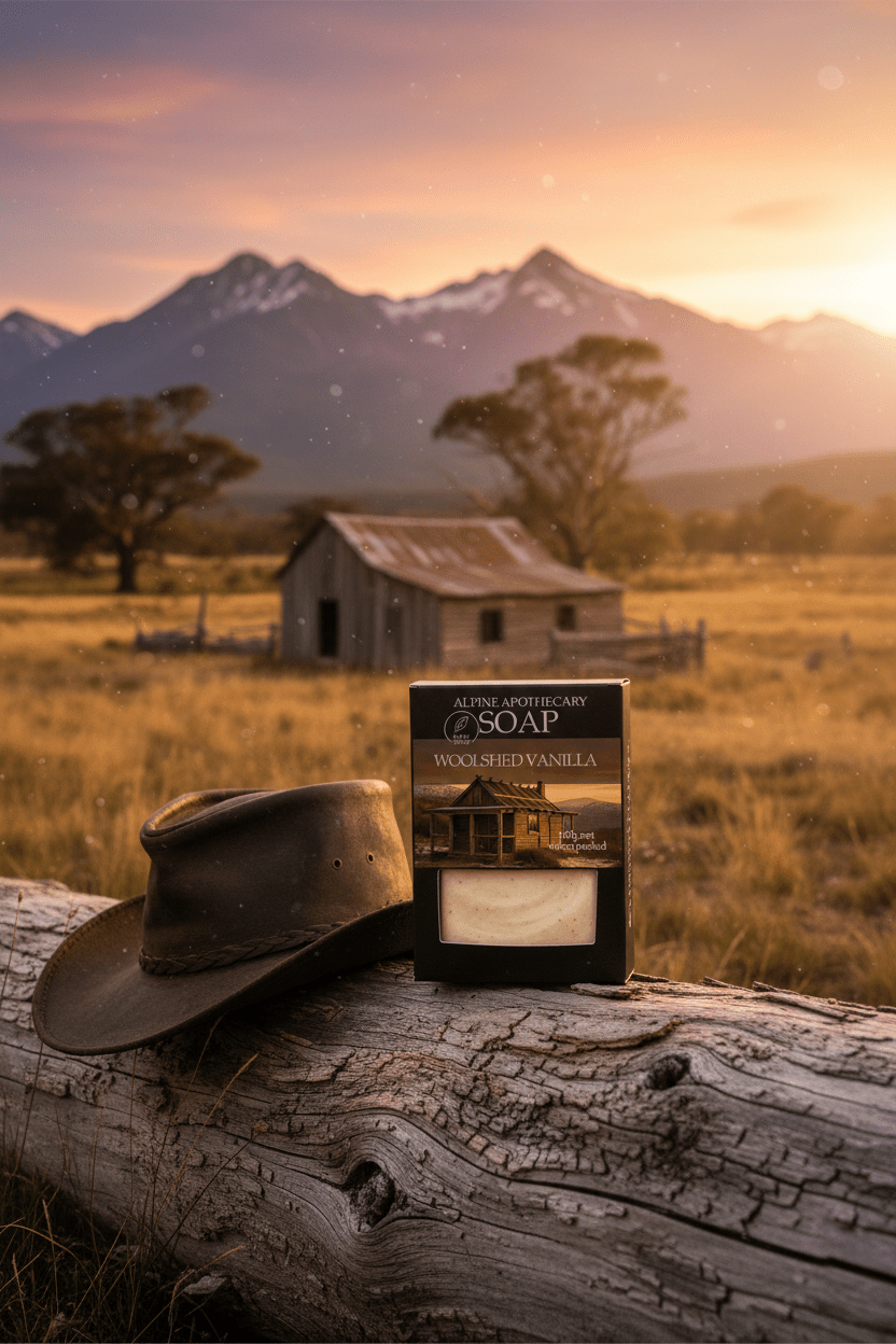 Woolshed Vanilla Soap - Alpine Apothecary