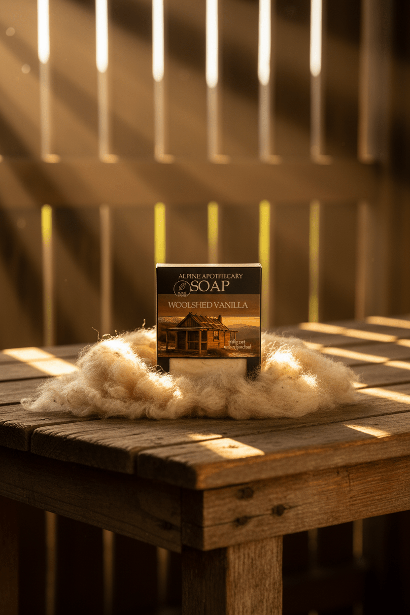 Woolshed Vanilla Soap - Alpine Apothecary