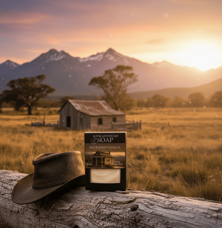 Woolshed Vanilla Soap - Alpine Apothecary